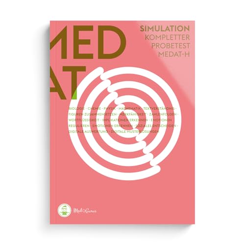 MedGurus - MedAT Vorbereitung - Testsimulation mit komplettem Probetest im Aufnahmeverfahren MedAT für das Medizinstudium in Österreich