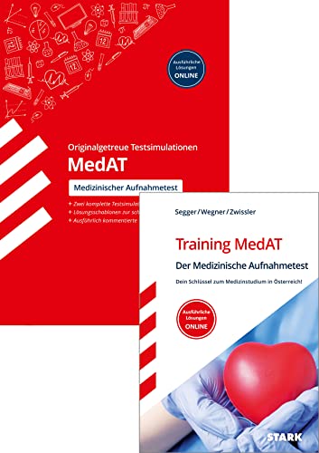STARK MedAT Vorteilspaket - Testsimulationen/ Training MedAT - Der medizinische Aufnahmetest (Einstellungs- und Einstiegstests)