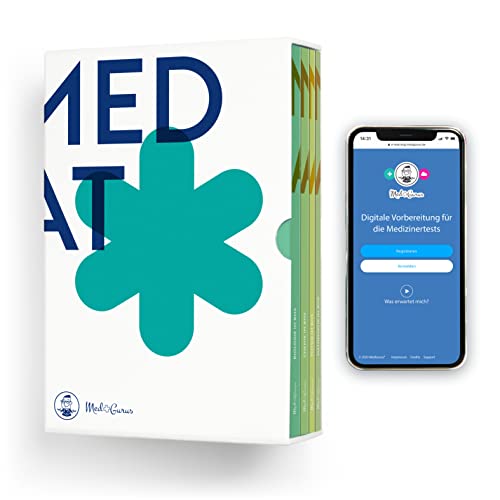 MedGurus MedAT Vorbereitung BMS Paket - BMS Lehrbücher und E-Learning zur Vorbereitung für den Medizinaufnahmetest in Österreich