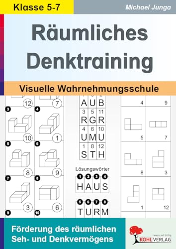 Räumliches Denktraining: Visuelle Wahrnehmungsschule zur Förderung des räumlichen Seh- und Denkvermögens auf Amazon anschauen Räumliches Denktraining: Visuelle Wahrnehmungsschule zur Förderung des räumlichen Seh- und Denkvermögens